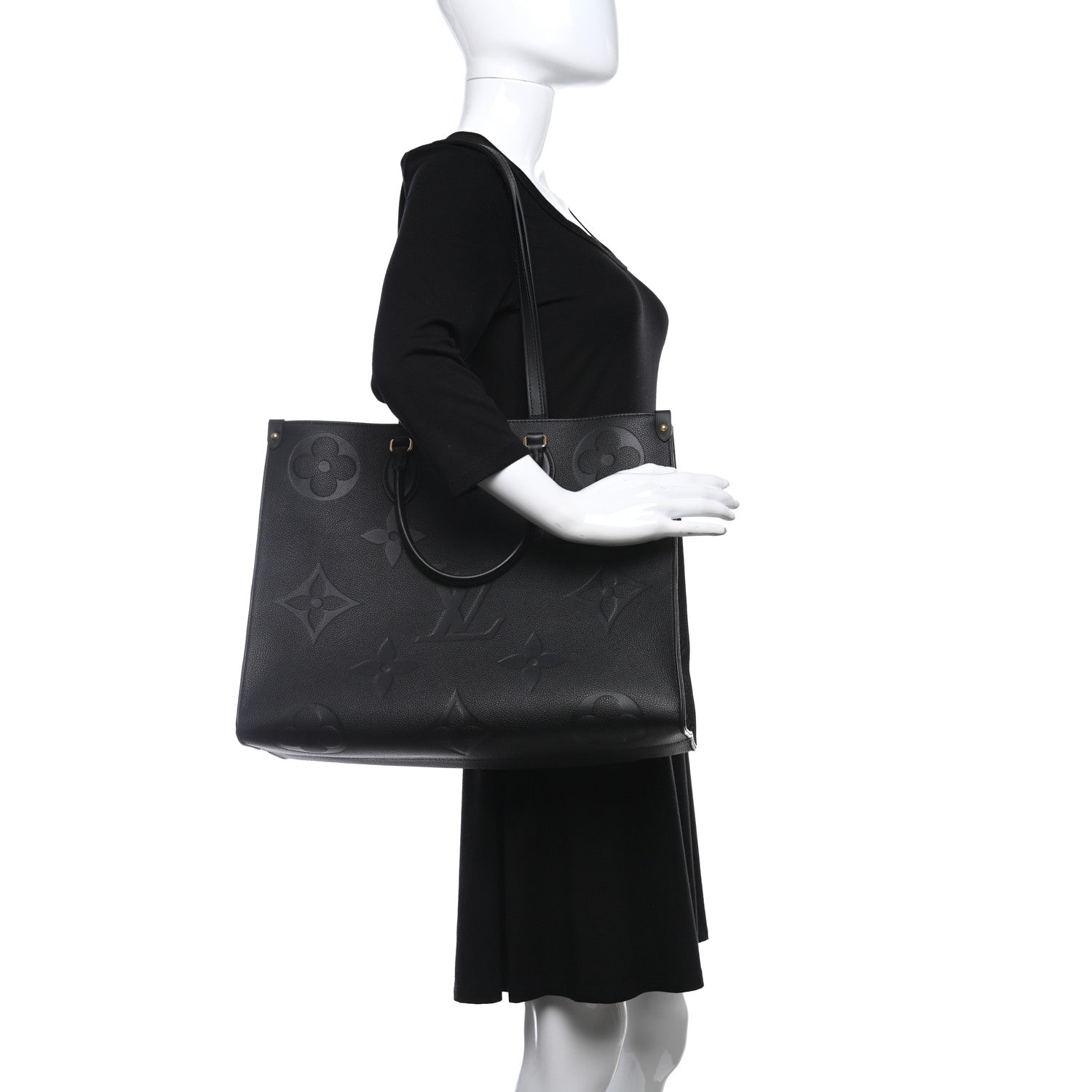 Louis Vuitton Empreinte Monogram Giant Onthego GM Black 2 of 8