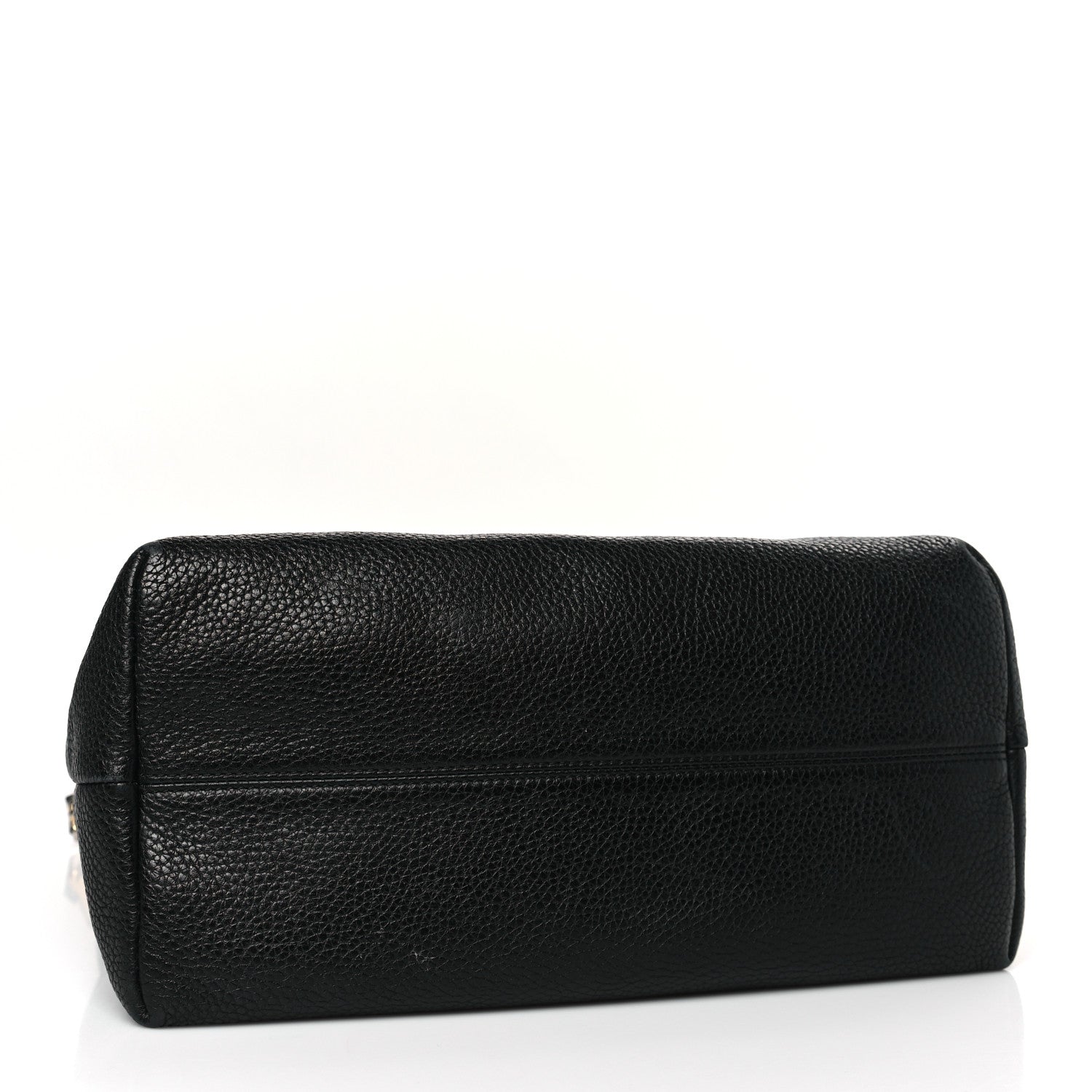 Burberry Grainy Calfskin Medium Cale Hobo Black 4 of 10
