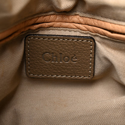 Chloe Calfskin Medium PARATY Barbour Khaki 6 of 20