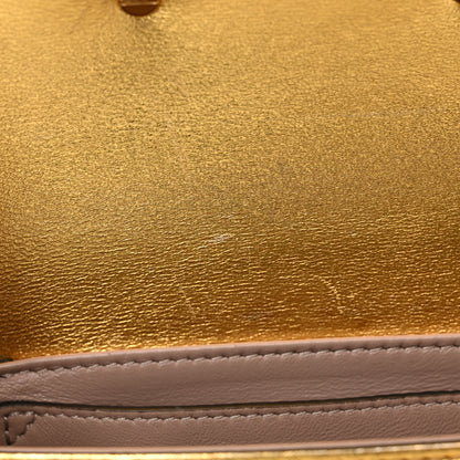 Valentino Garavani Metallic Nappa Small Supervee Crossbody Bag Gold 11 of 16