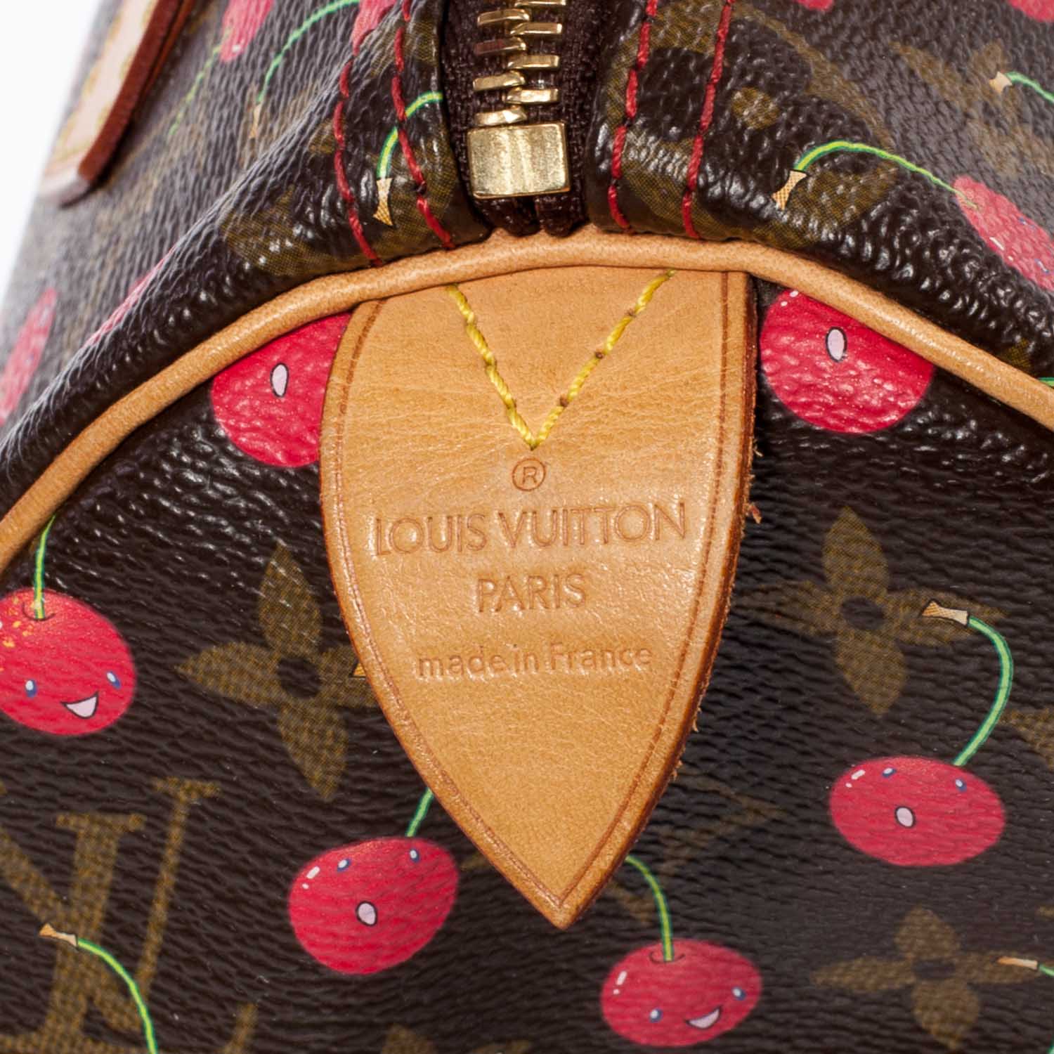Louis Vuitton Monogram Cerises Speedy 25 6 of 8