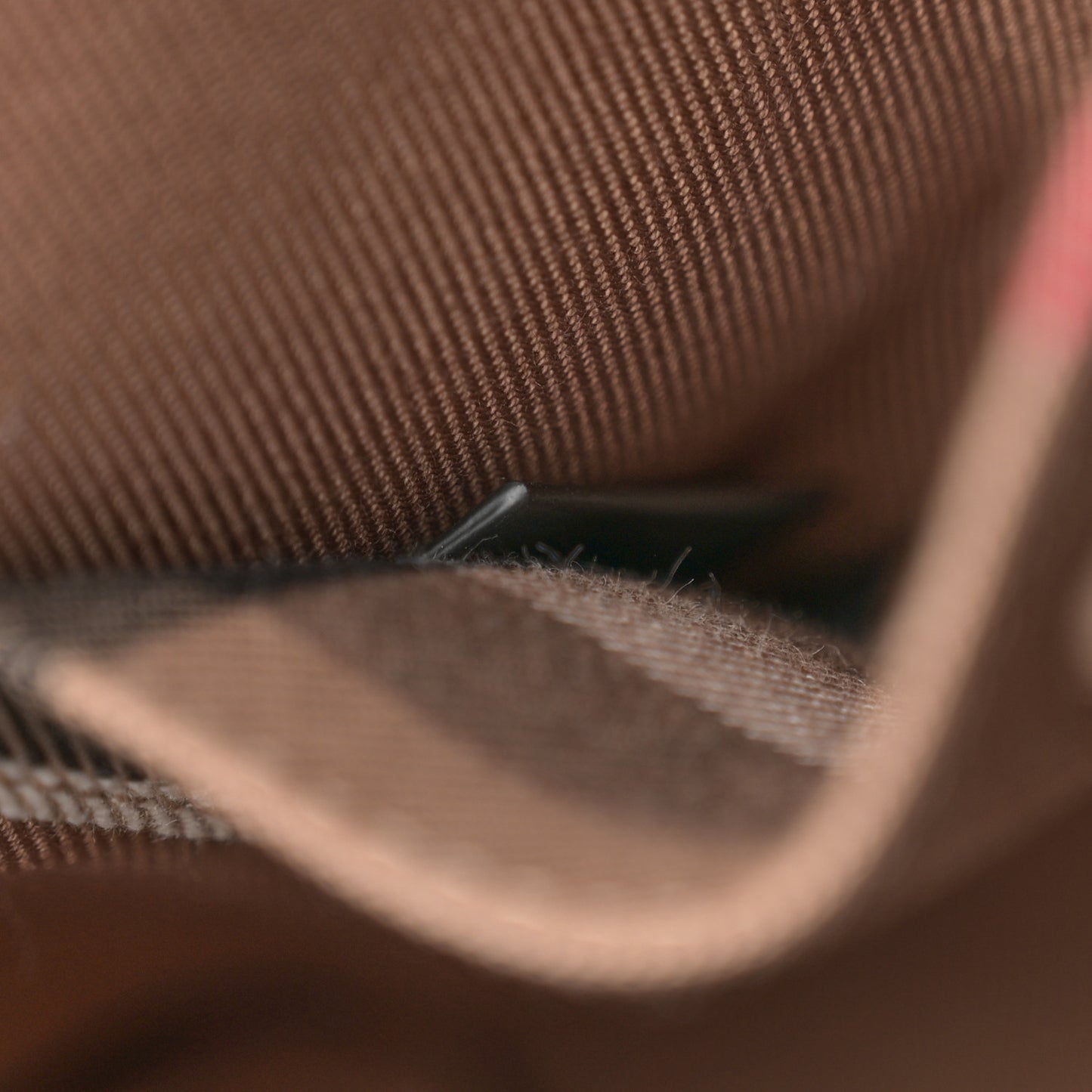 Calfskin Mega Check Small Banwell Tote Chestnut Beige