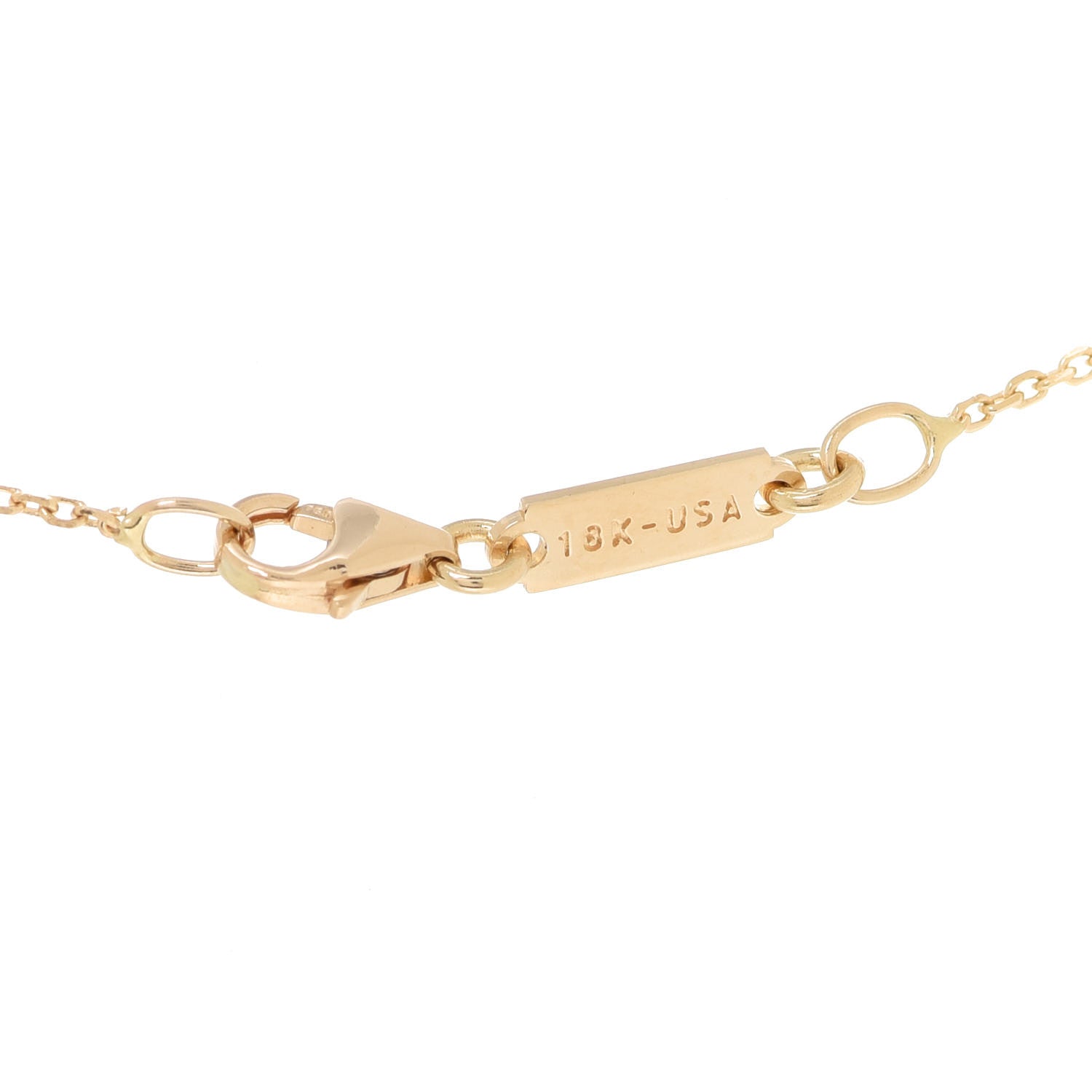 Suzanne Kalan 18K Yellow Gold Diamond Mini Classic Frenzy Bar Pendant Necklace 4 of 5
