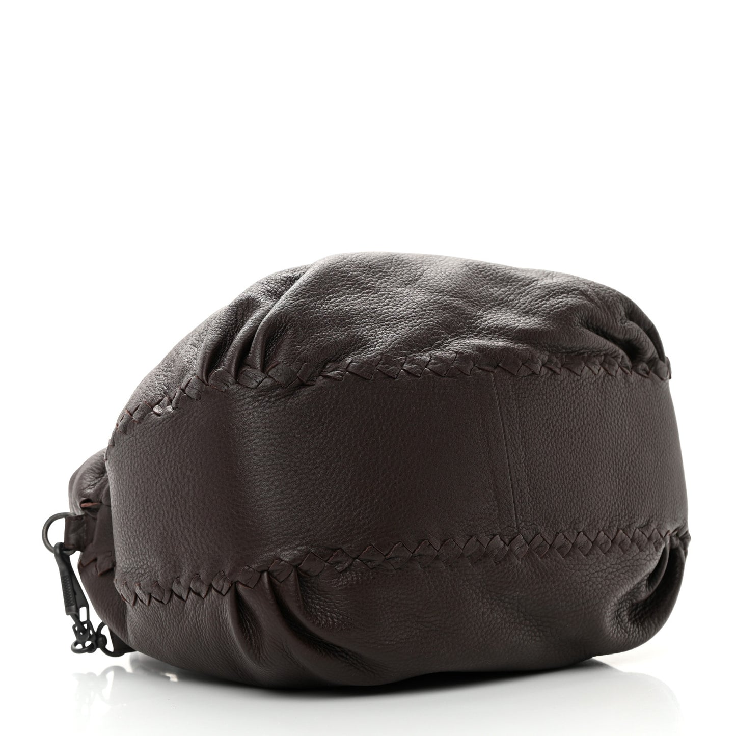 Cervo Intrecciato Satchel Ebano