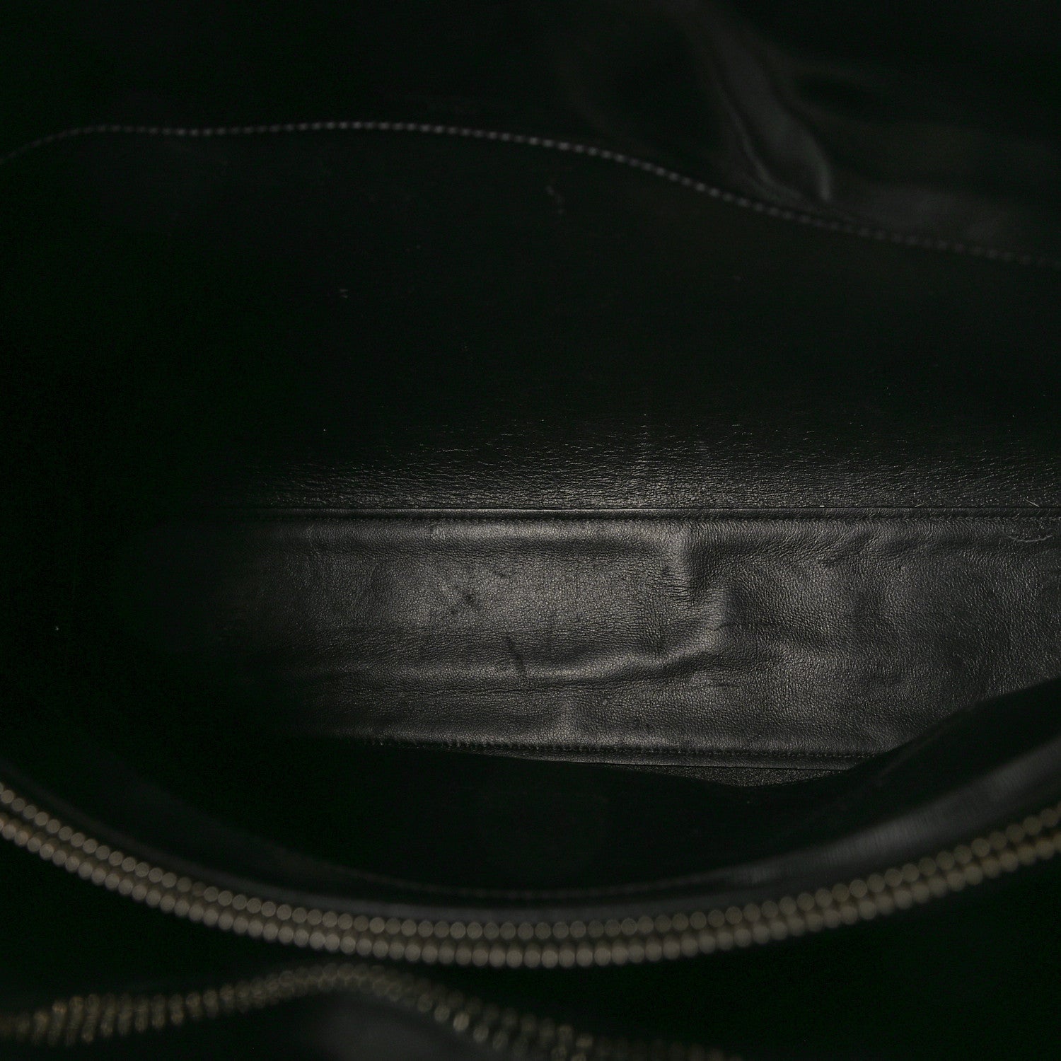 Saint Laurent Patent Calfskin Large Thin Sac De Jour Black 6 of 11