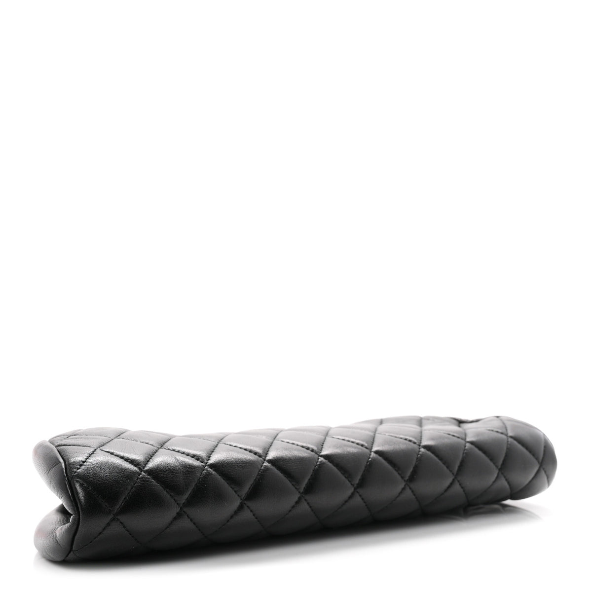 Lambskin Quilted Timeless Clutch Black