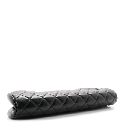Chanel Lambskin Quilted Timeless Clutch Black 4 of 7