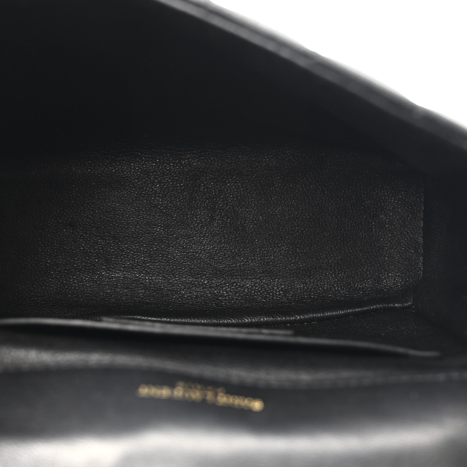 Saint Laurent Lambskin Matelasse Monogram Small Vicky Chain Bag Black 5 of 15