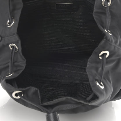 Prada Re-Nylon Saffiano Medium Backpack Black 6 of 14