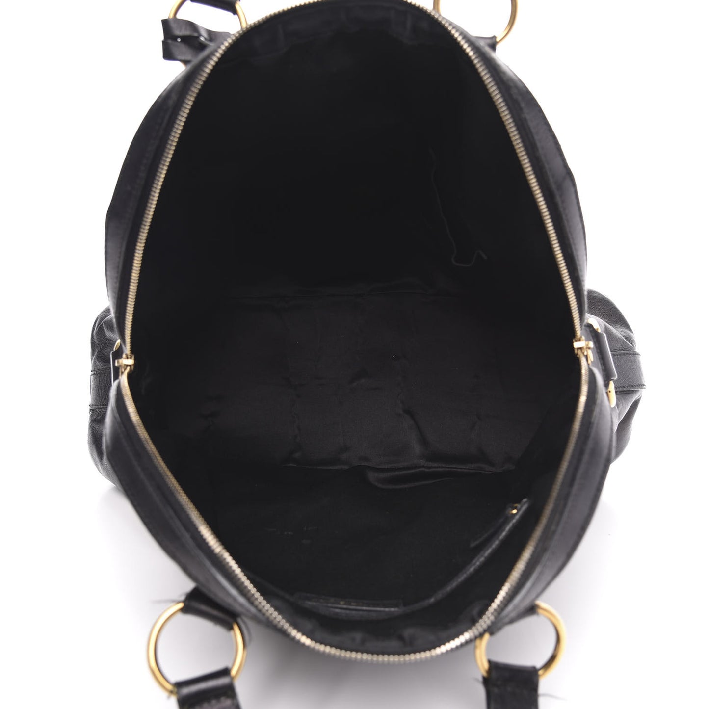 Calfskin Oversized Muse Black