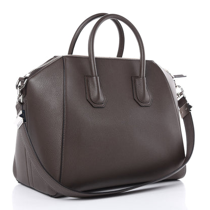 Givenchy Sugar Goatskin Medium Antigona Heather Grey 3 of 12