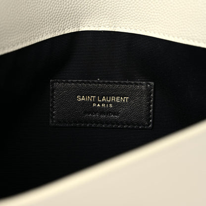 Saint Laurent Grain De Poudre Uptown Pouch Crema Soft 6 of 8