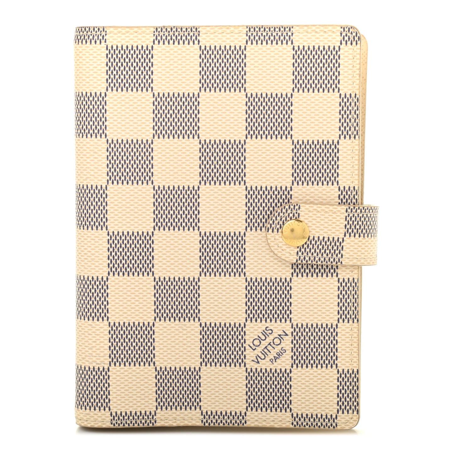 Damier Azur Small Ring Agenda Cover