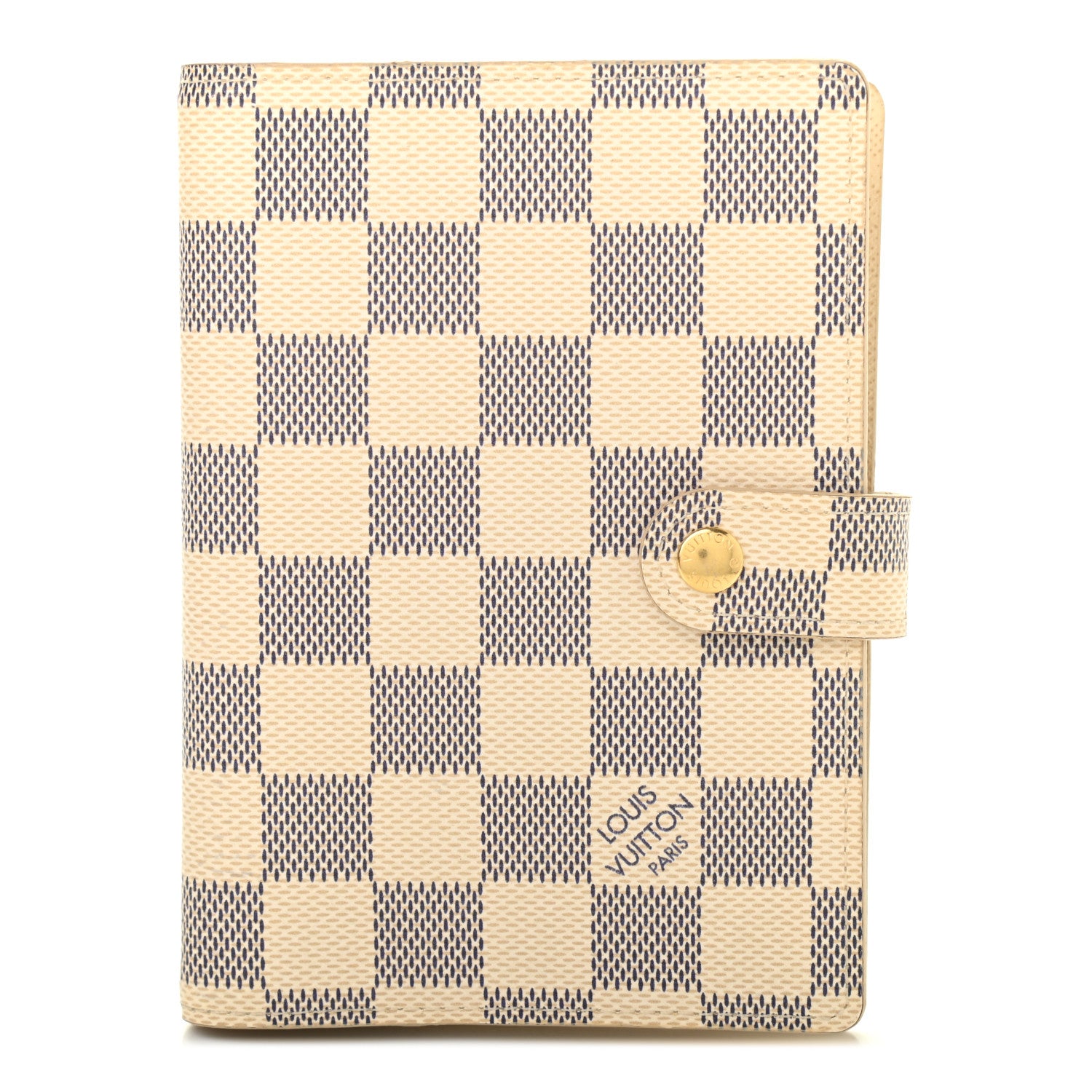 Louis Vuitton Damier Azur Small Ring Agenda Cover 1 of 8