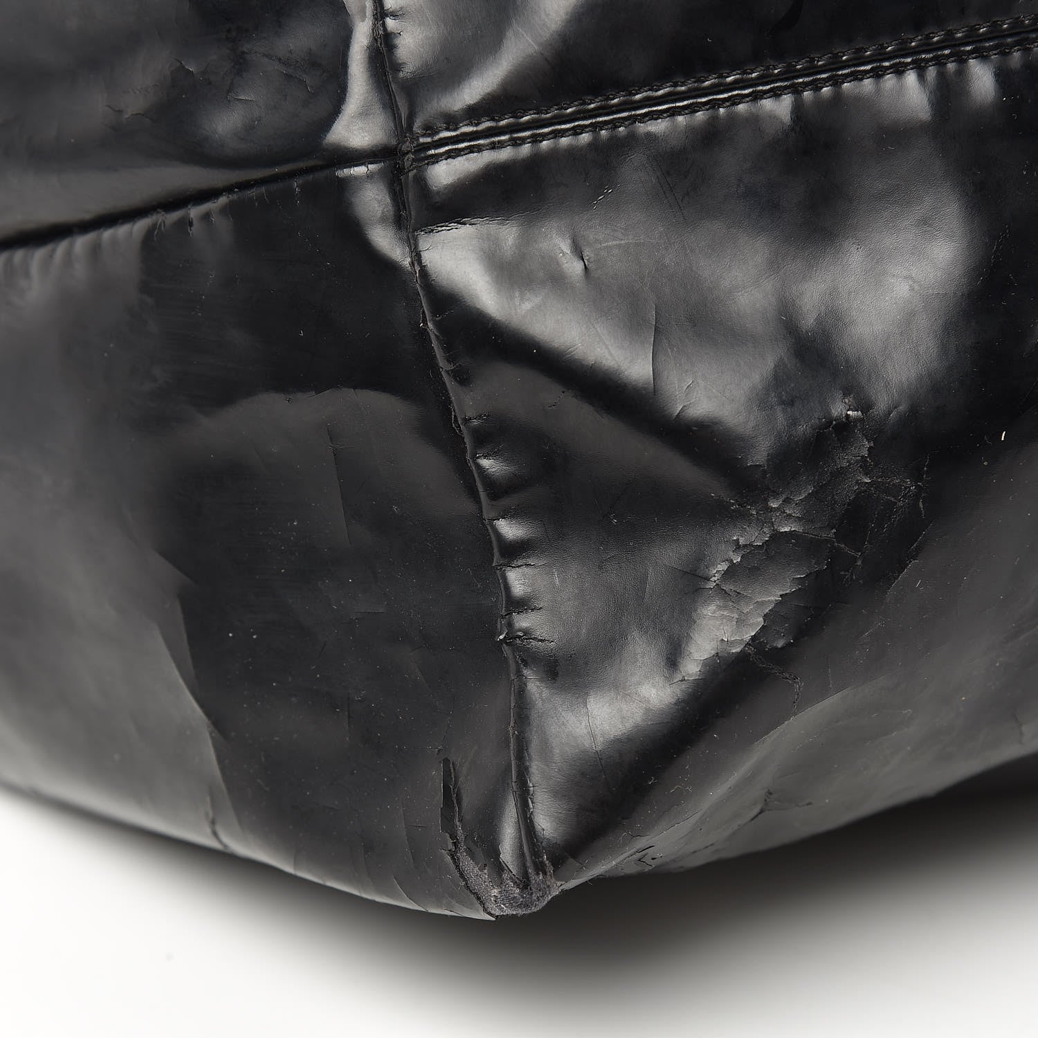 Chanel Vinyl XL Coco Cabas Black 22 of 32