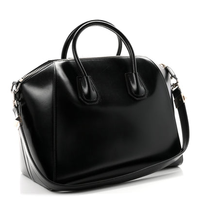 Givenchy Shiny Lord Calfskin Medium Antigona Black 3 of 11