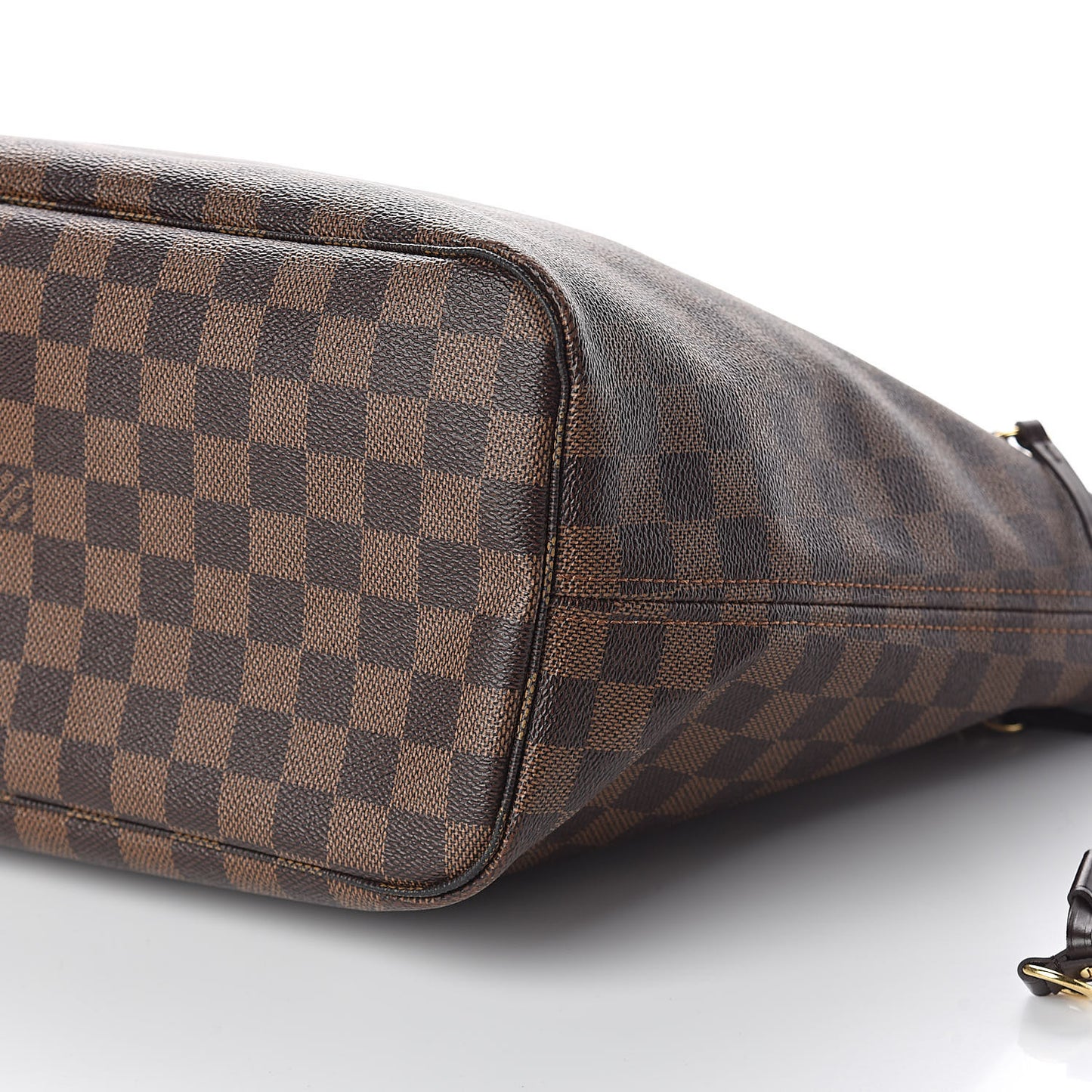 Damier Ebene Neo Neverfull MM Rose Ballerine