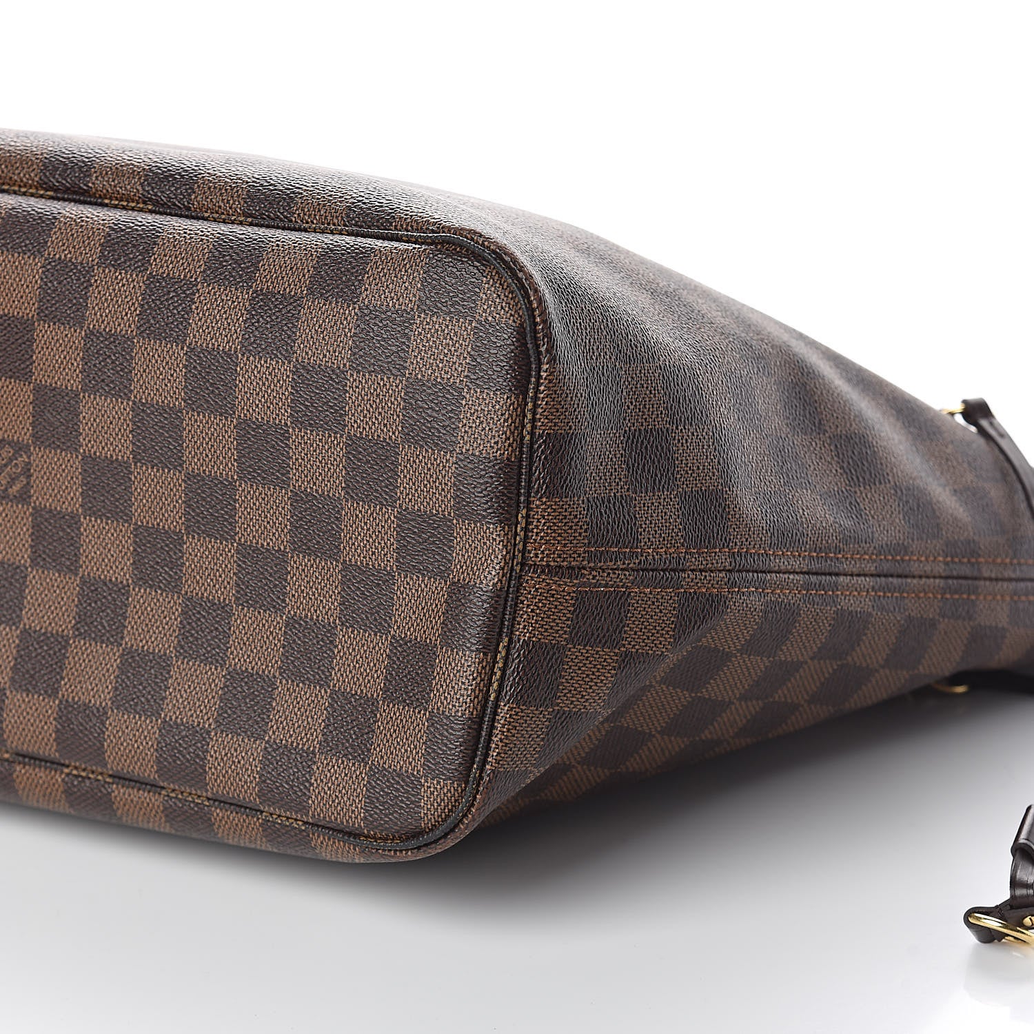 Louis Vuitton Damier Ebene Neo Neverfull MM Rose Ballerine 12 of 12