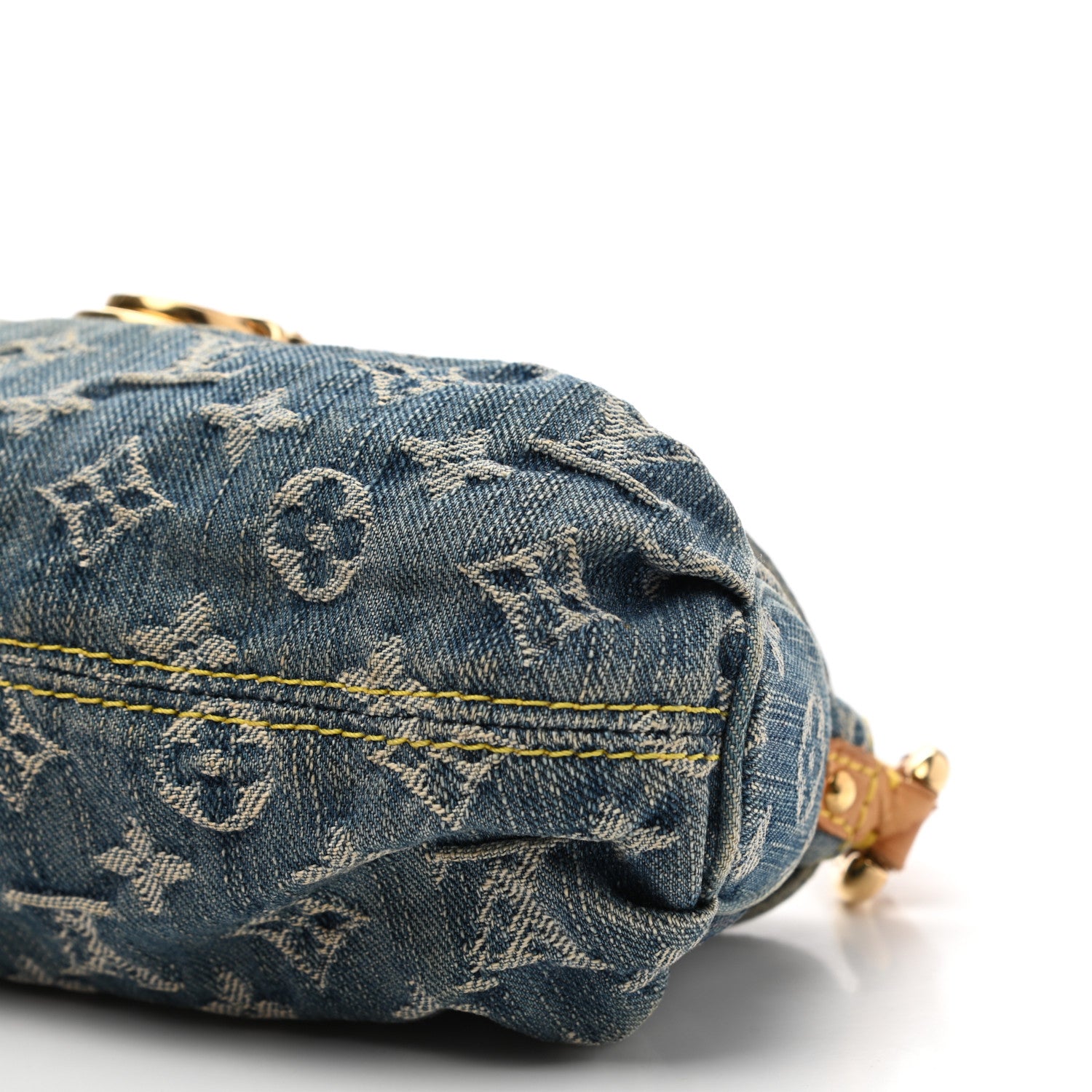 Louis Vuitton Monogram Denim Mini Pleaty Blue 10 of 10