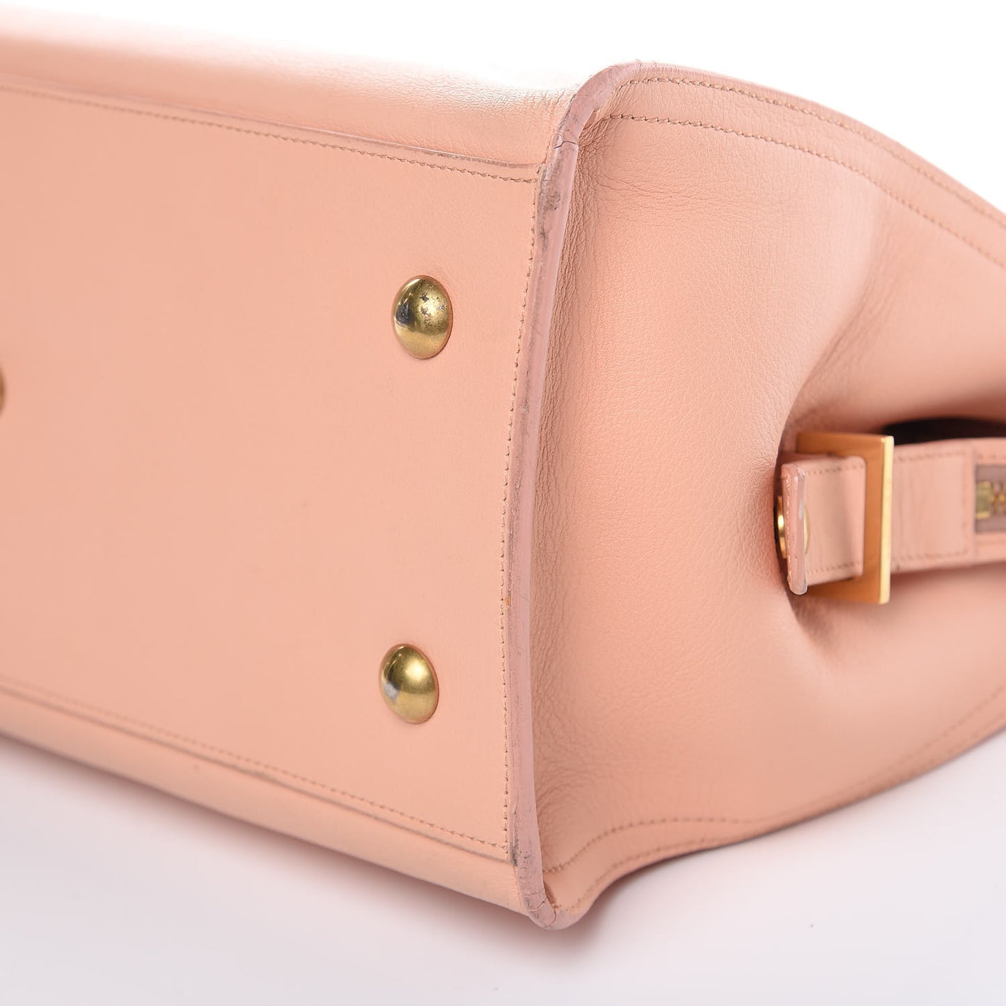 Calfskin Small Classic Y Cabas Blush