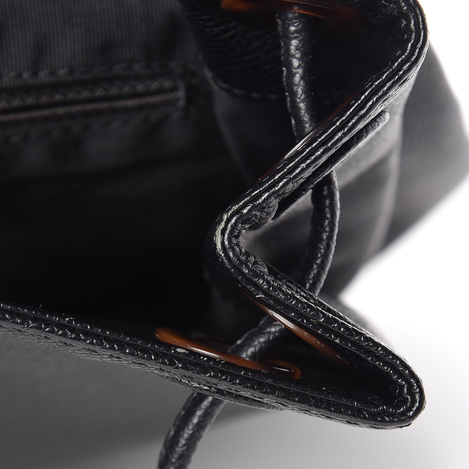 Chanel Caviar Tortoise CC Backpack Black 13 of 19