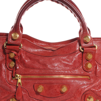 Balenciaga Chevre Giant 21 Gold Hardware City Vermillion 8 of 13