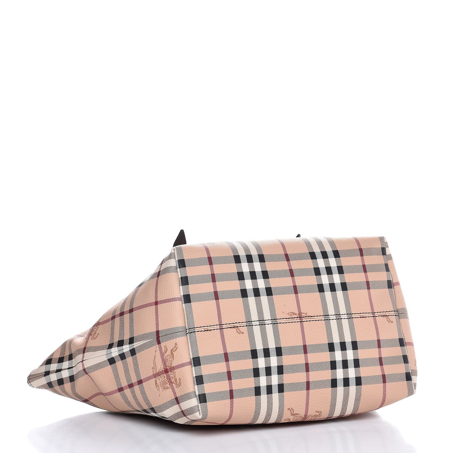 Burberry Haymarket Check Small Salisbury Tote Chocolate 4 of 7
