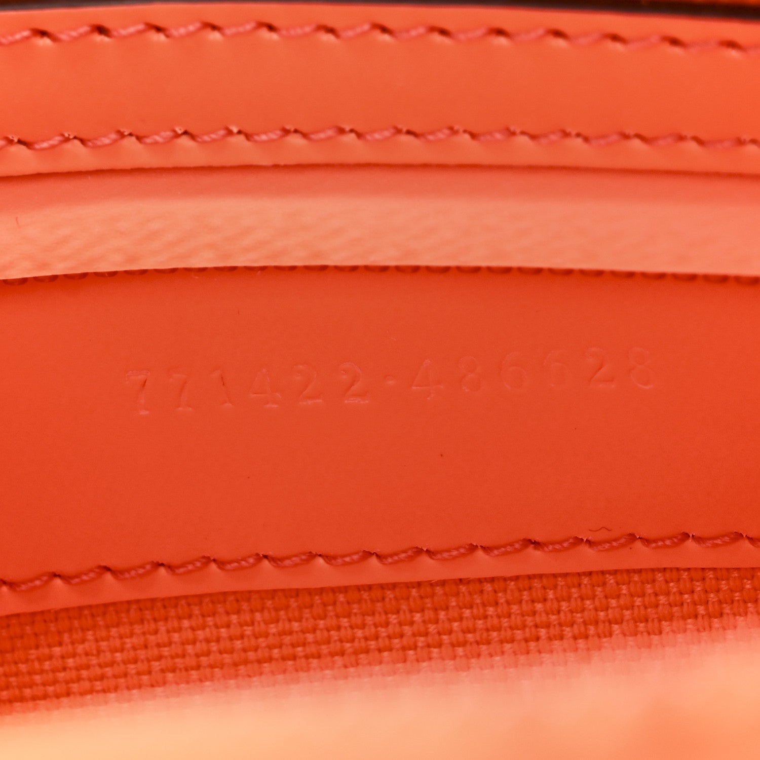 Gucci Rubber Effect Monogram GG Belt Bag New Orange Fluo 7 of 10