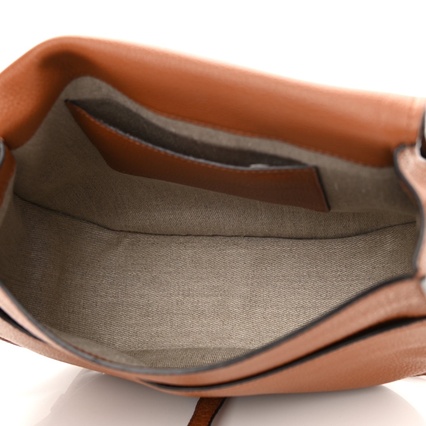 Calfskin Medium Marcie Round Crossbody Bag Tan