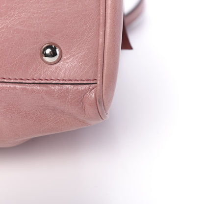 Miu Miu Vitello Lux Bow Tote Mughetto 11 of 13
