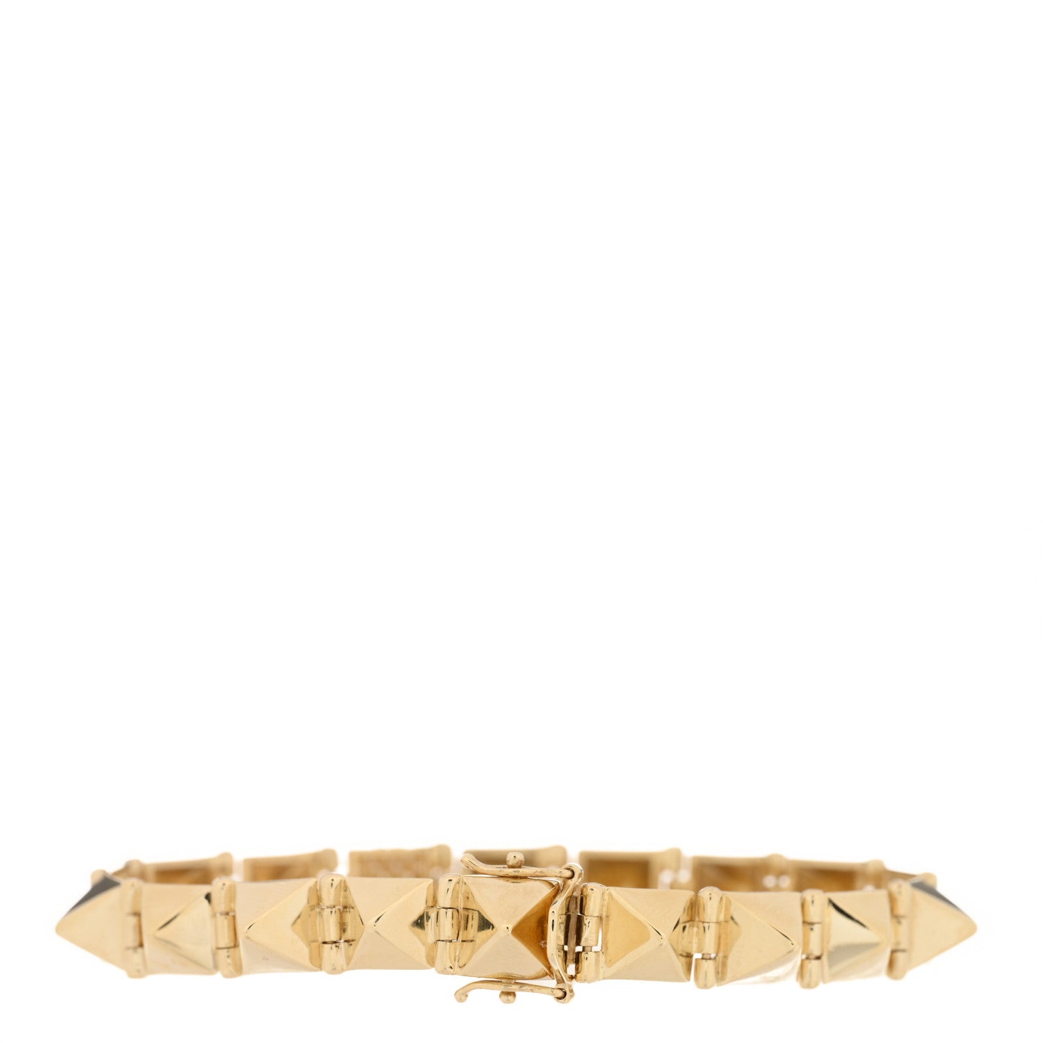 Anita Ko 14K Yellow Gold Diamond Medium Spike Bracelet 2 of 4