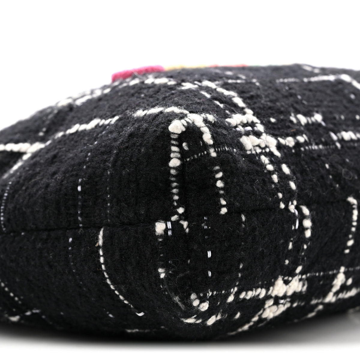Chanel Wool Tweed Quilted Chanel 22 Black Multicolor 10 of 14