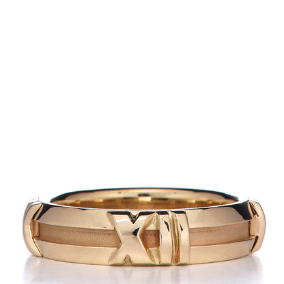 Tiffany 18K Yellow Gold Atlas Band Ring 49 4.75 3 of 5