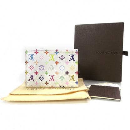 Louis Vuitton Monogram Multicolor Business Card Holder White 2 of 7