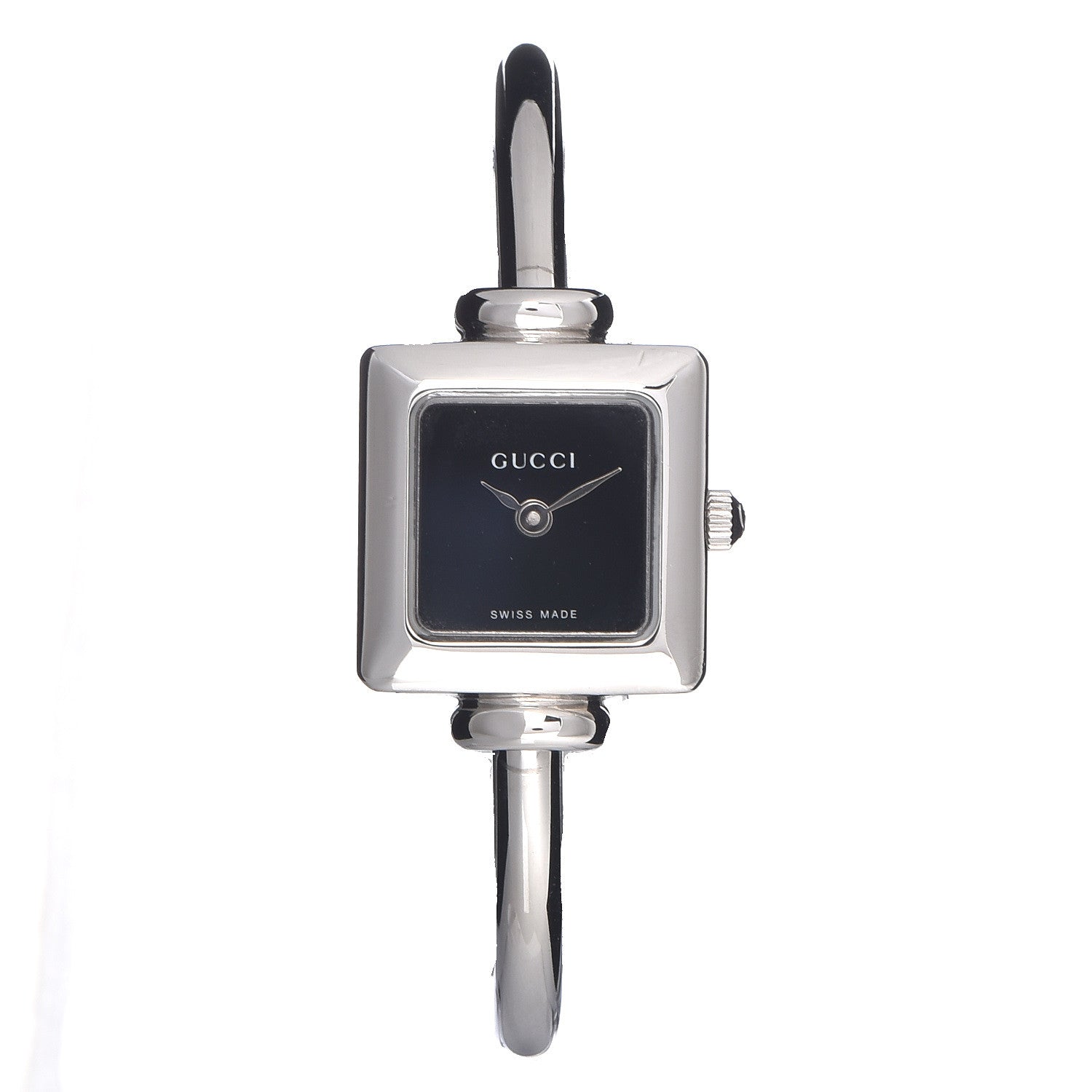 Gucci Stainless Steel 19mm 1900L Quartz Watch Black 1 of 6