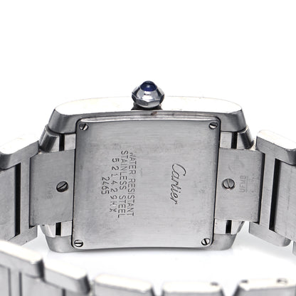 Cartier Stainless Steel 25mm Tank Francaise Quartz Watch 4 of 5