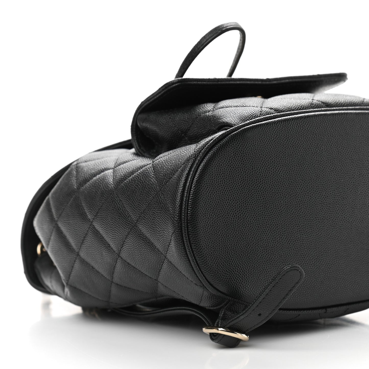 Caviar Quilted Backpack Bag Black