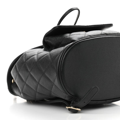 Chanel Caviar Quilted Backpack Bag Black 8 of 9