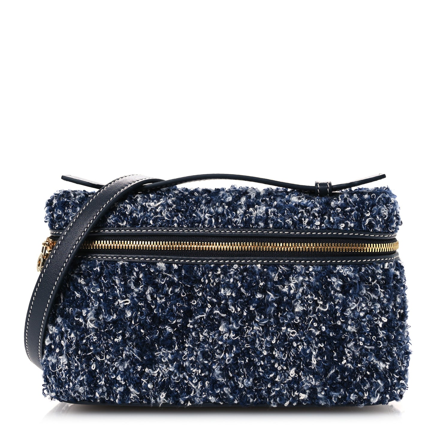Silk Denim L19 Extra Pocket Pouch Navy
