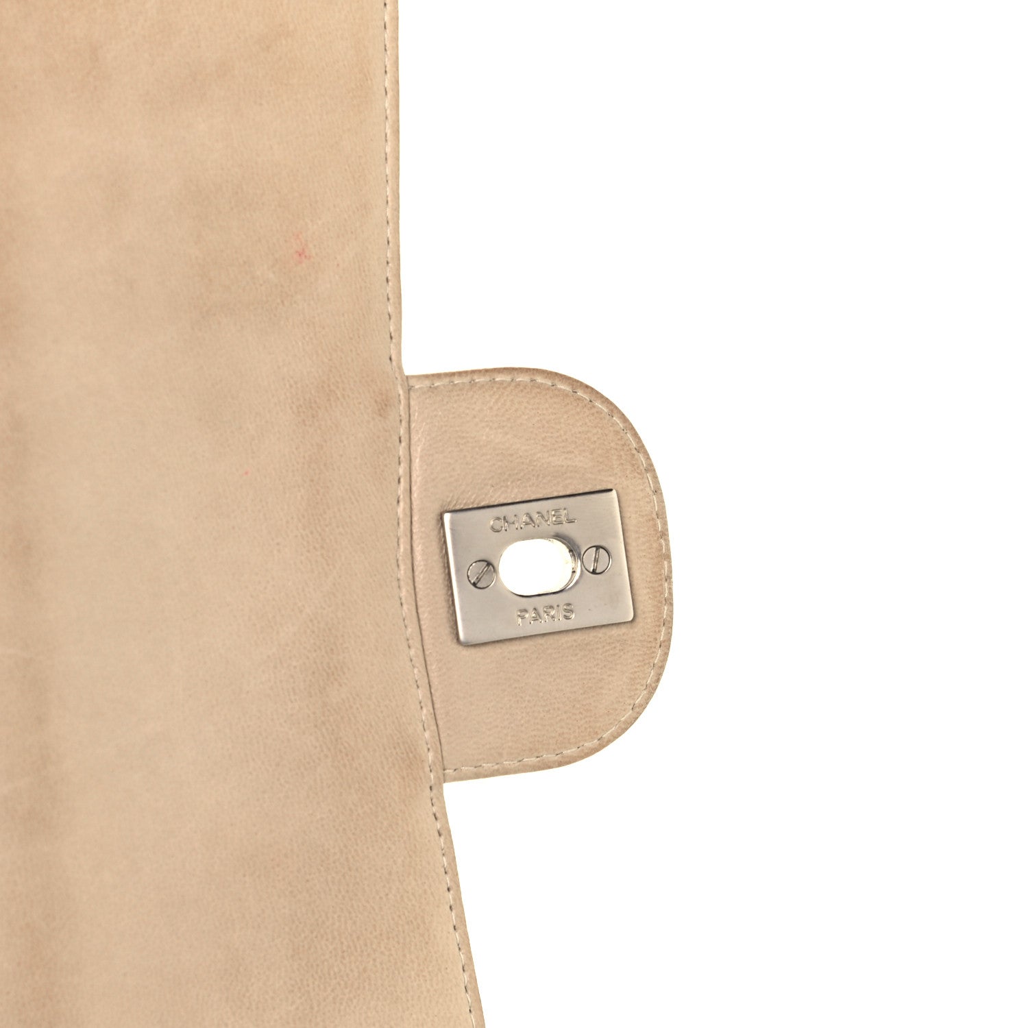 Chanel Nylon Medium Travel Flap Light Beige 6 of 11