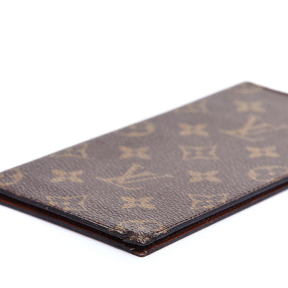 Louis Vuitton Monogram Checkbook Holder Case Wallet 6 of 11
