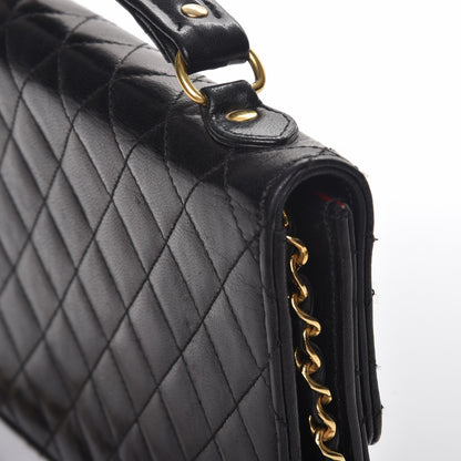 Chanel Lambskin Quilted Runway Flap Bag Black 13 of 15