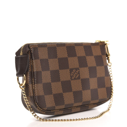 Louis Vuitton Damier Ebene Mini Pochette Accessories 3 of 10