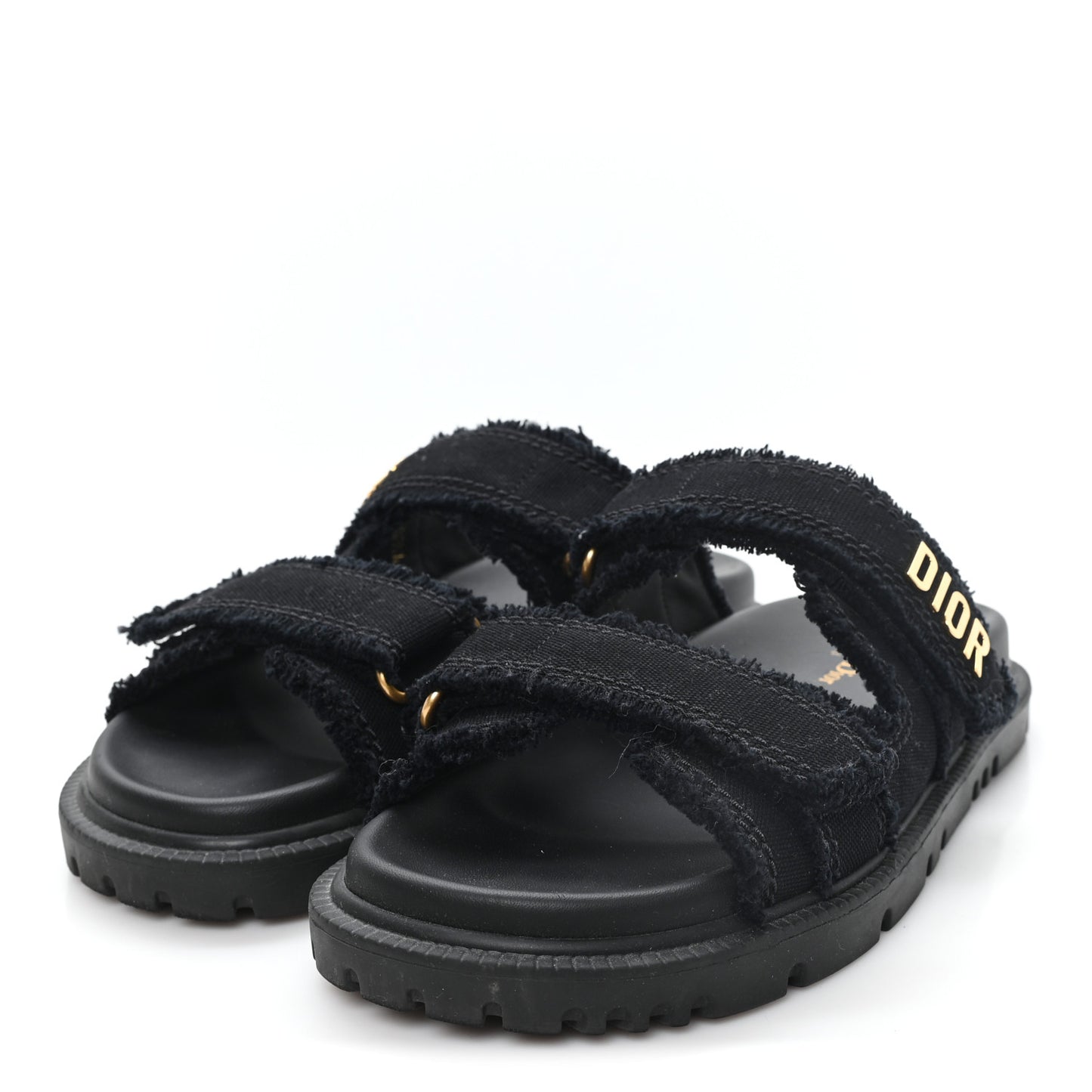Woven Raffia Jute Dioract 10mm Sandals 38.5 Black