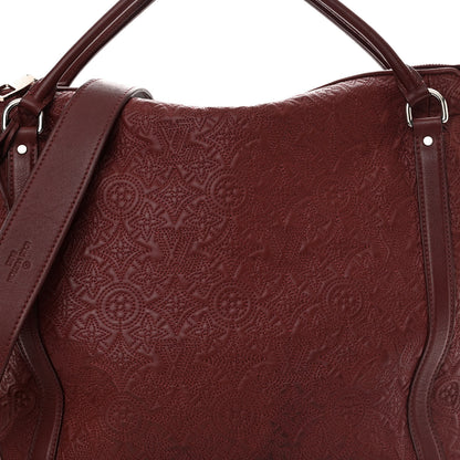 Louis Vuitton Monogram Lambskin Antheia Ixia MM Fuchsia 7 of 13