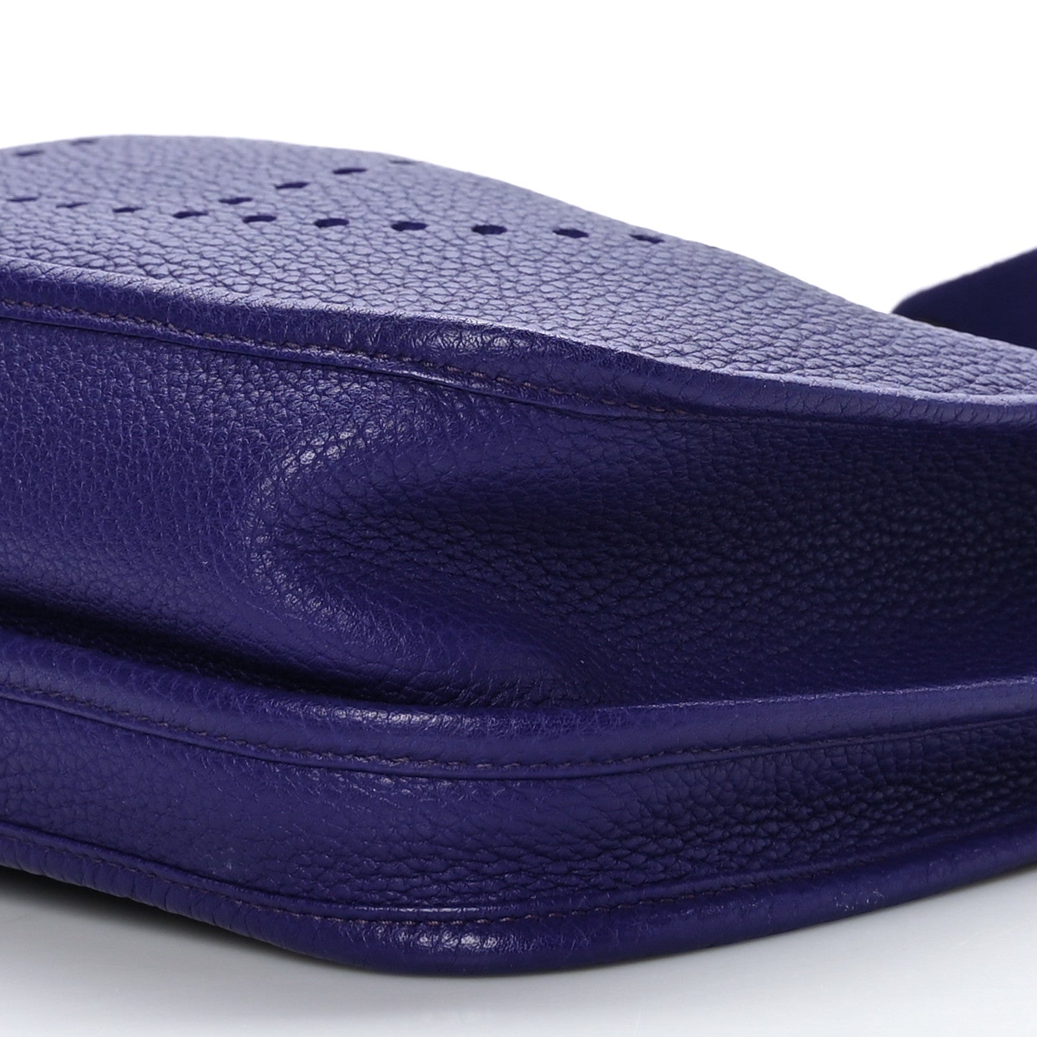 Hermes Taurillon Clemence Evelyne III PM Iris 9 of 10