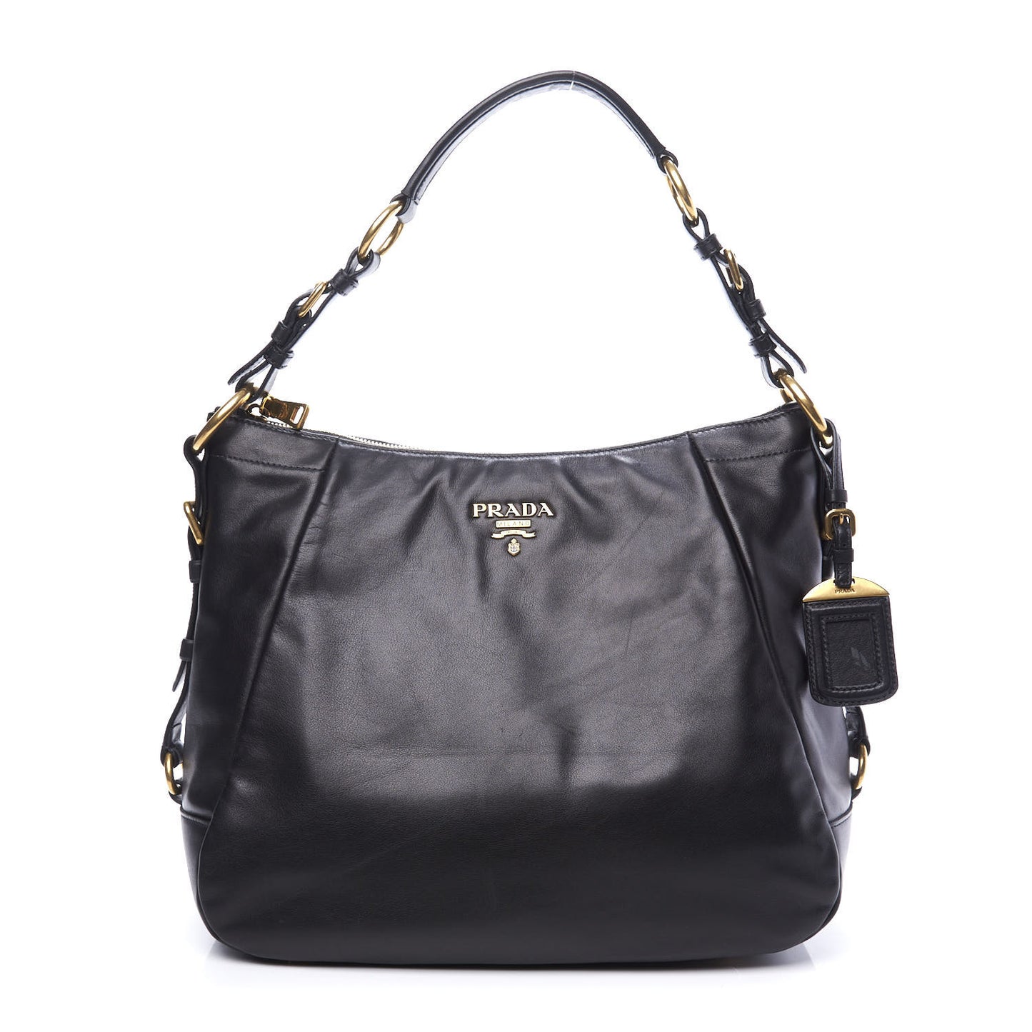 Soft Calfskin Hobo Black