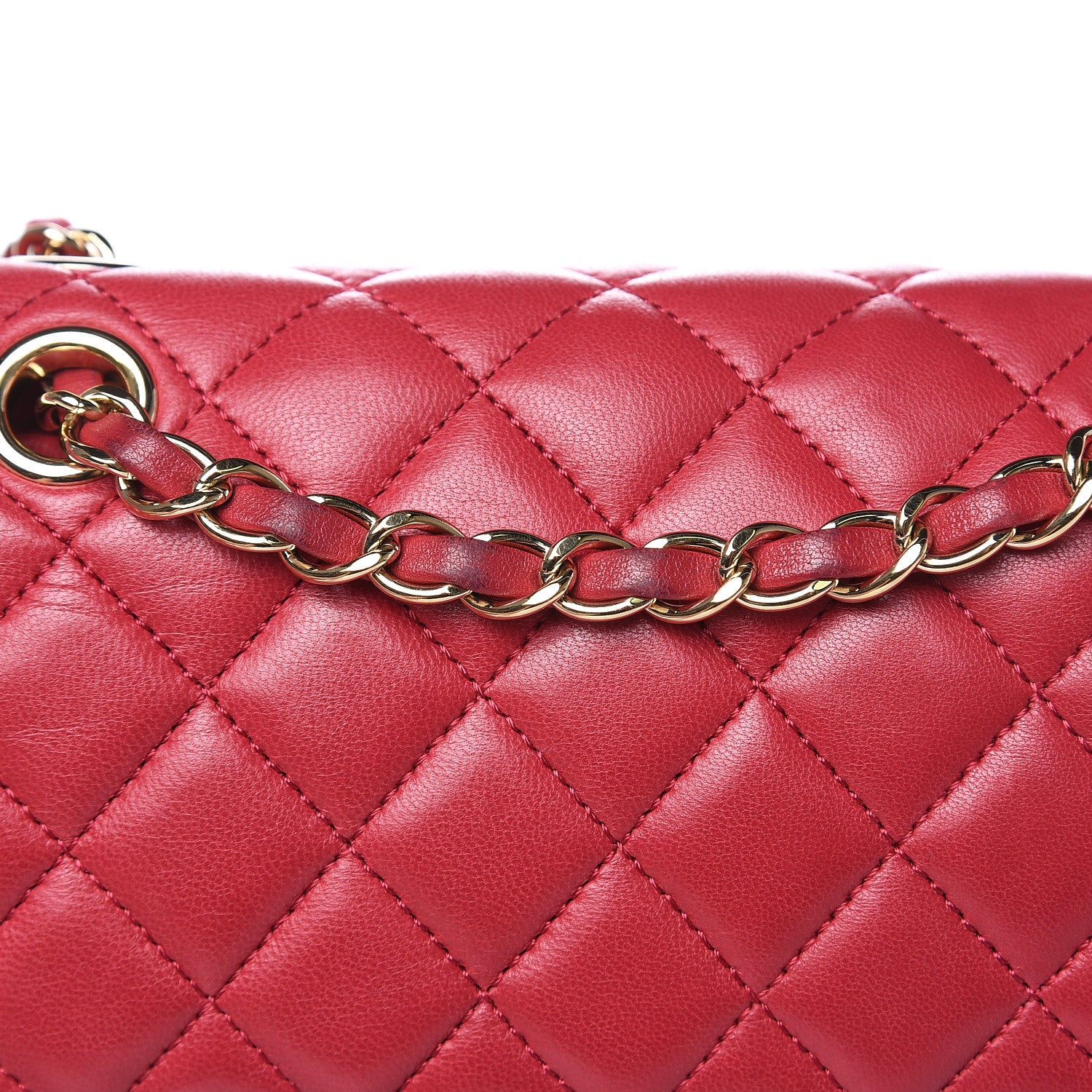 Chanel Lambskin Quilted Small Urban Spirit Backpack Red 14 of 17