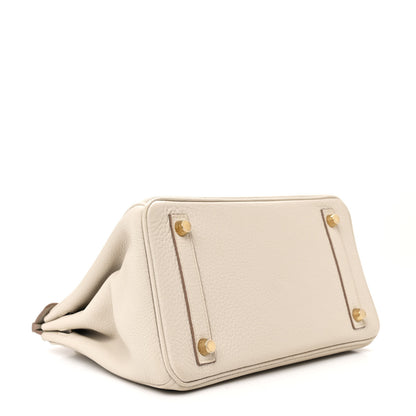 Hermes Togo Birkin 25 Beton 4 of 16
