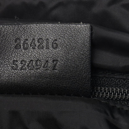 Gucci Monogram Tote Black 6 of 19
